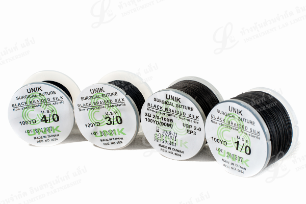 ไหมม้วน Black Braided Silk UNIK