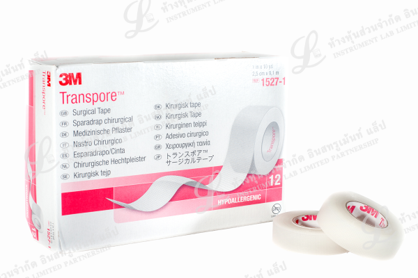 เทปแต่งแผลชนิดใส Transpore 1นิ้ว 3M