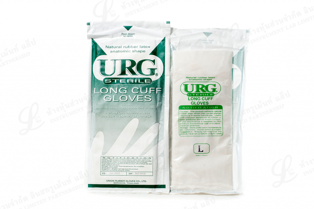ถุงมือทำคลอด L Sterile URG