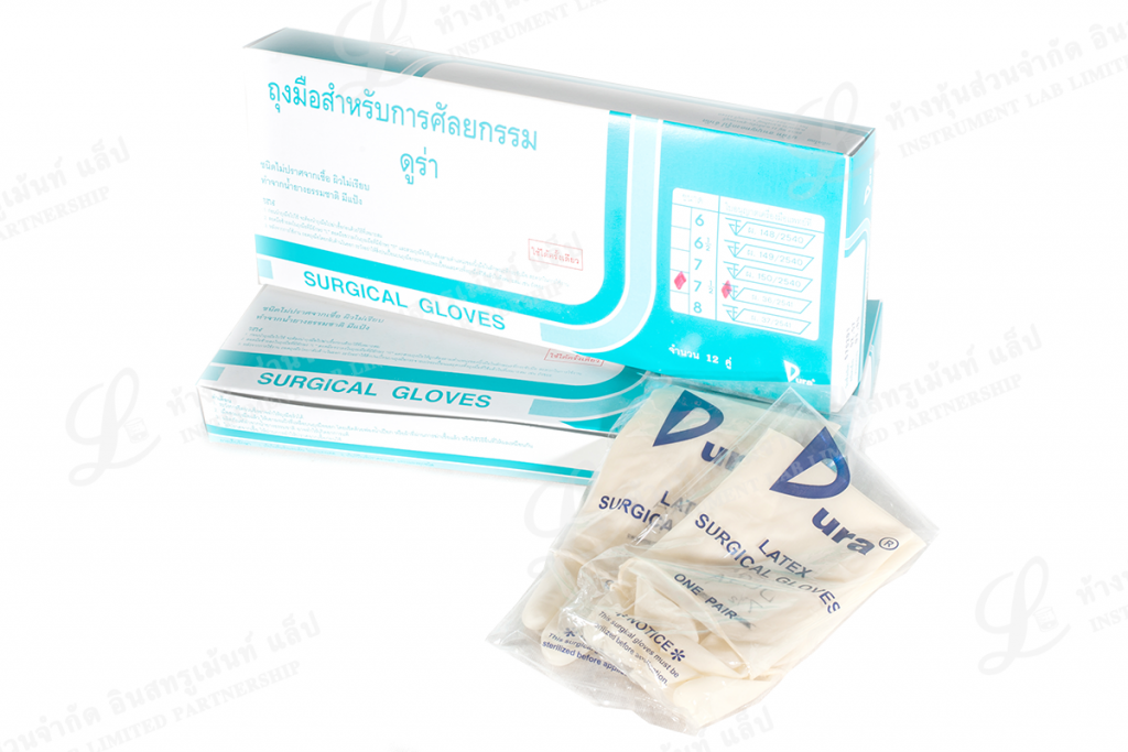 ถุงมือผ่าตัด DURA